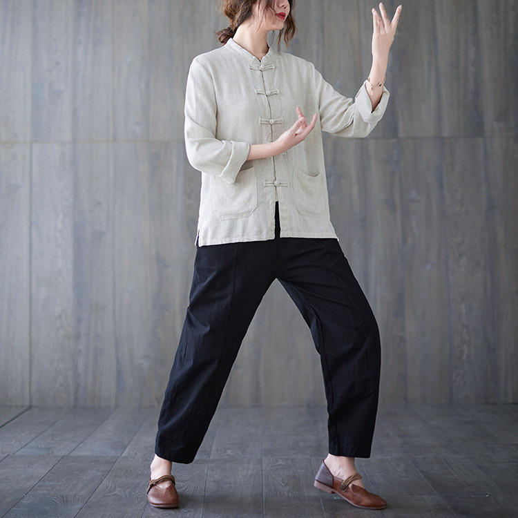 Tai Chi costume Zen costume thé chemise