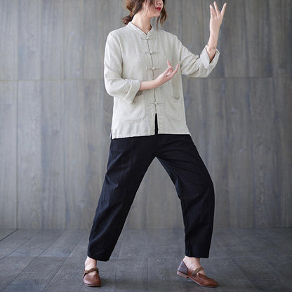 Tai Chi costume Zen costume thé chemise