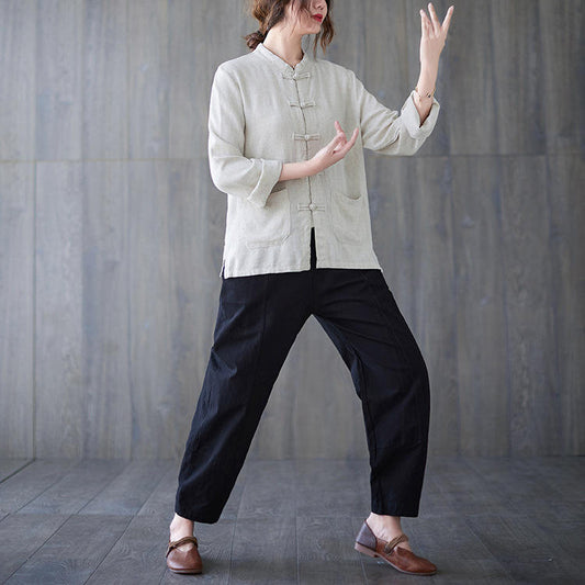 Tai Chi costume Zen costume thé chemise