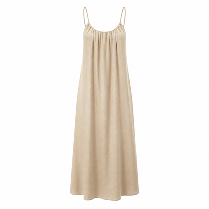 Silk Whisper Backless Dress